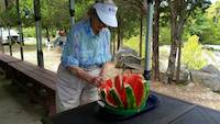Noting like Ice Cold Watermelon on a hot summer at at The Coffey Grounds
