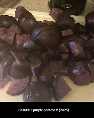 purple potatoes