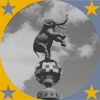 elephant figure against sky