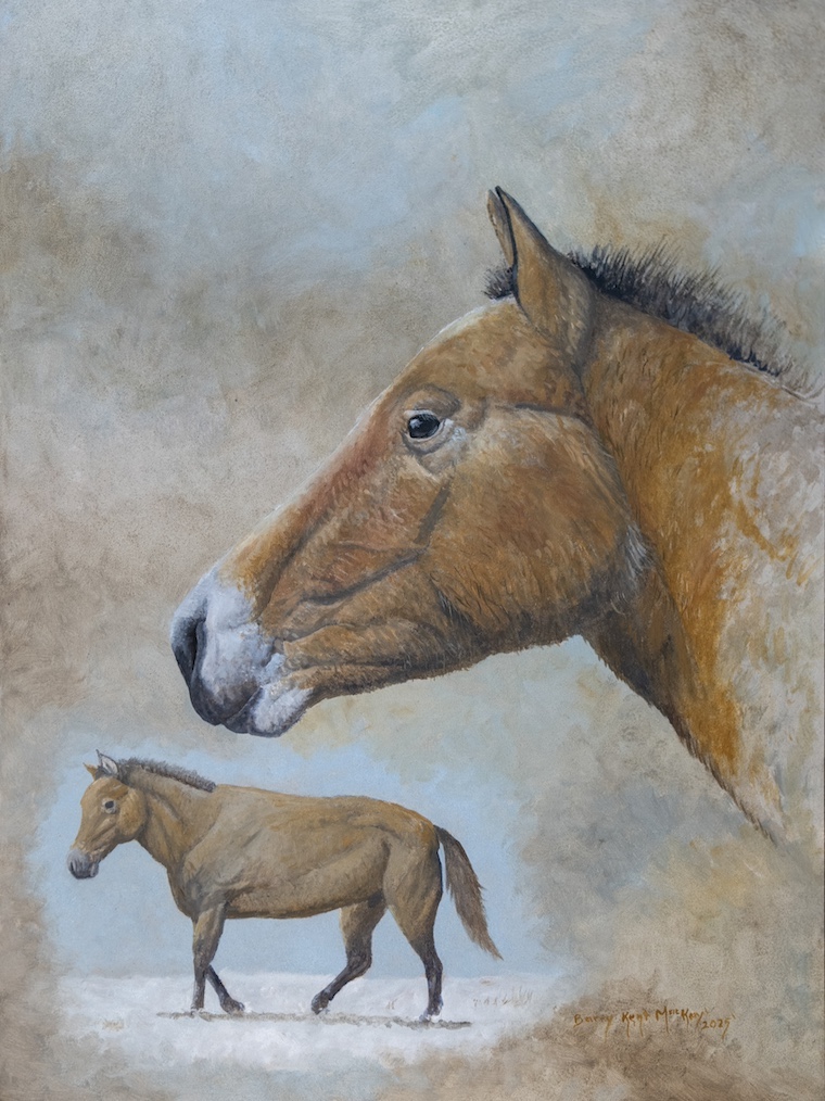 horse painting