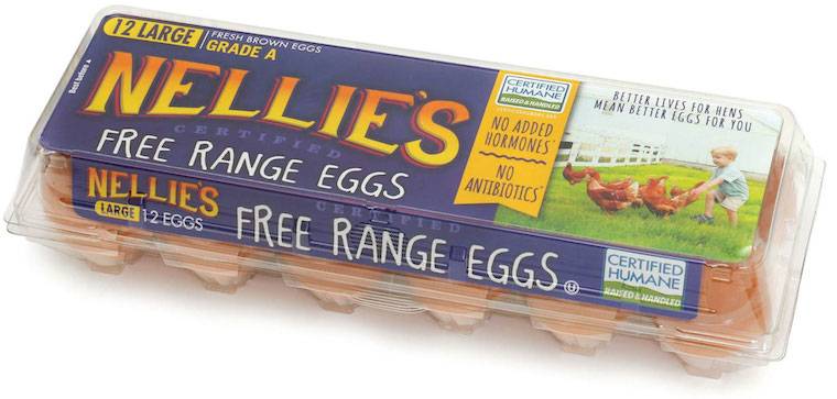 Nellie's free range eggs