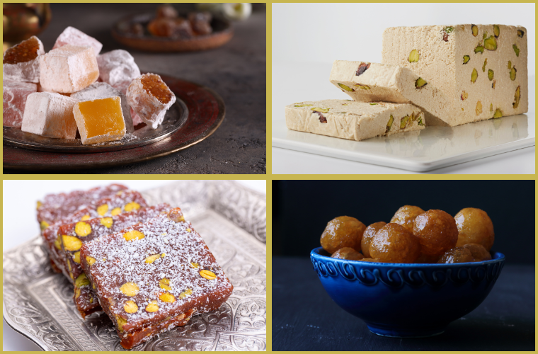 traditional vegan Middle Eastern desserts