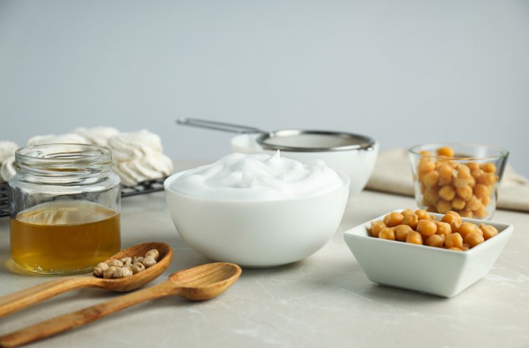 chickpeas and aquafaba