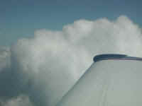 Flying In and Out of the Clouds - 15 Aug 2003