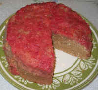 Cranberry Orange Upside-Down Cake