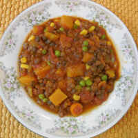 Curry Lentil Butternut Squash Soup