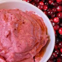 image banana cranberry orange cream