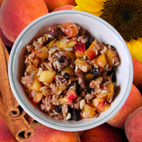 peach crisp