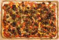 Pizza - Pepper, Olive and Onion