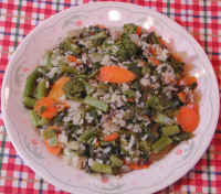 Rice - Broccoli Rabe and Carrot