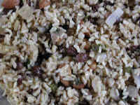 Rice - Raisin Almond with Allspice
