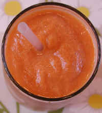 Raw Vegetable Curry Soup and Smoothie