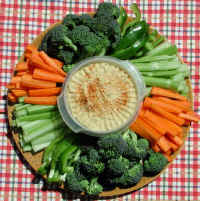 Vegetable Platter (Raw) and Dip