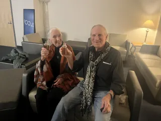 Jane Goodall and Marc Bekoff