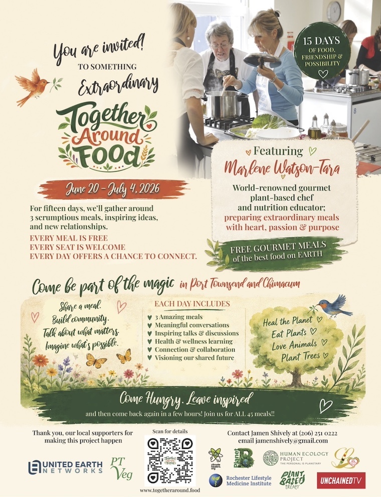 Together Around Food flyer