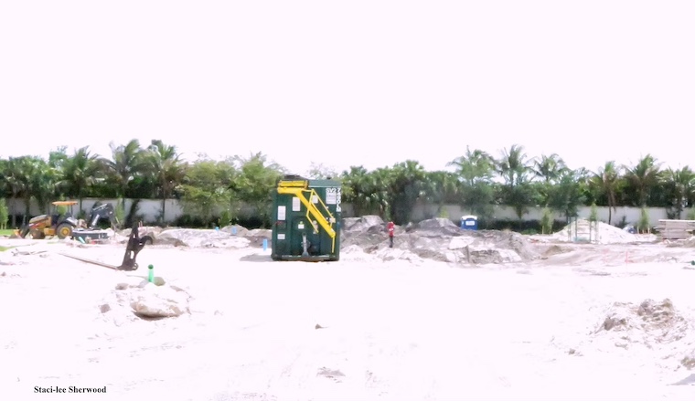 land being developed